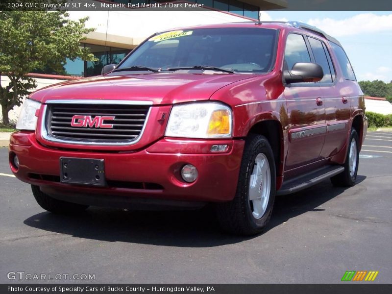 Magnetic Red Metallic / Dark Pewter 2004 GMC Envoy XUV SLT 4x4