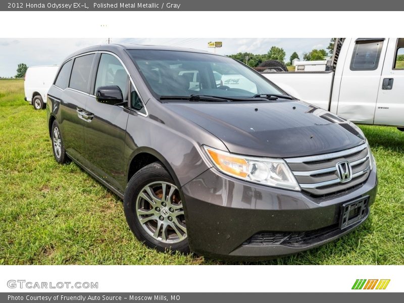 Polished Metal Metallic / Gray 2012 Honda Odyssey EX-L