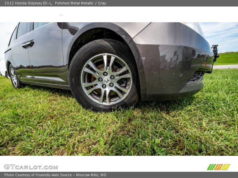 Polished Metal Metallic / Gray 2012 Honda Odyssey EX-L