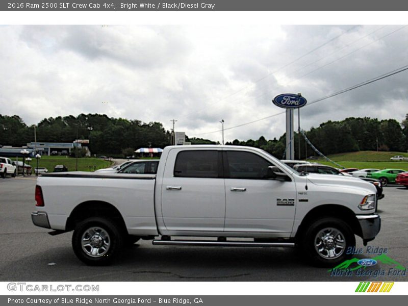 Bright White / Black/Diesel Gray 2016 Ram 2500 SLT Crew Cab 4x4