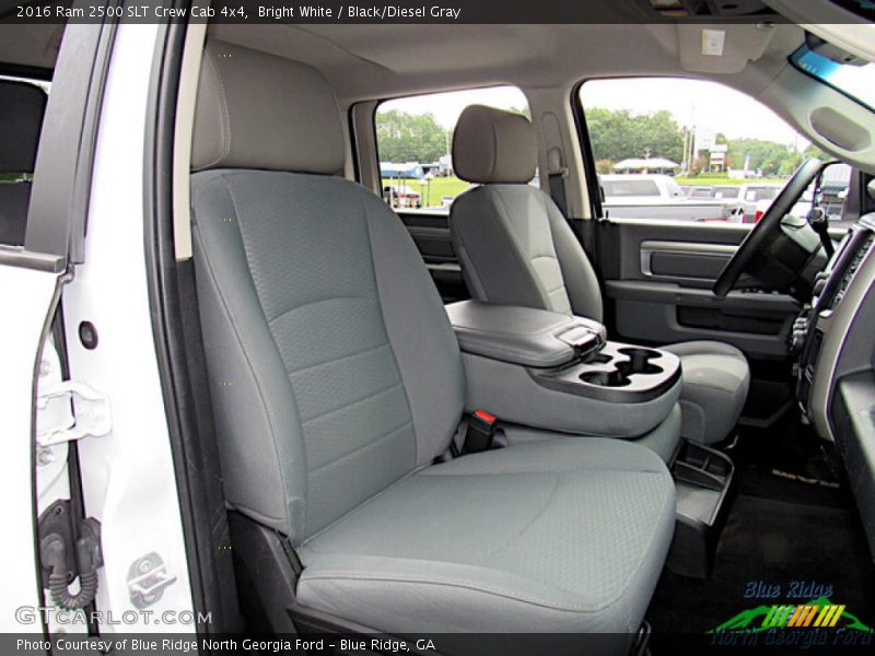 Front Seat of 2016 2500 SLT Crew Cab 4x4