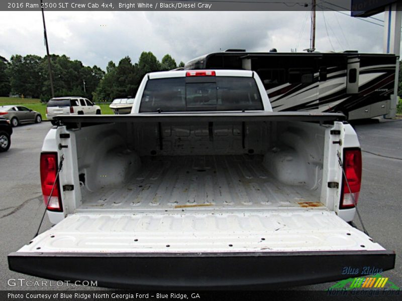 Bright White / Black/Diesel Gray 2016 Ram 2500 SLT Crew Cab 4x4