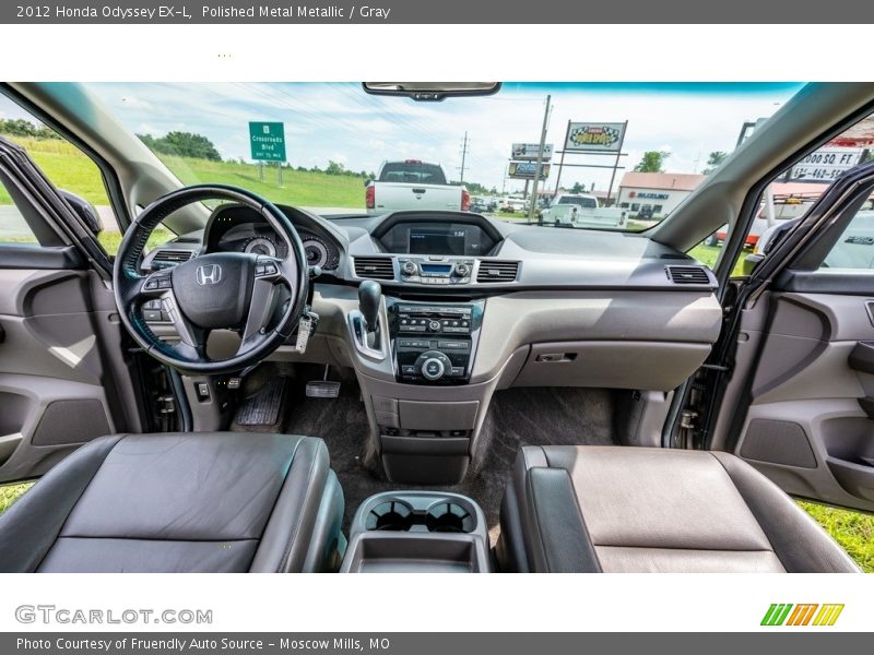 Polished Metal Metallic / Gray 2012 Honda Odyssey EX-L