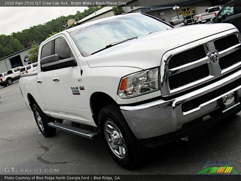 Bright White / Black/Diesel Gray 2016 Ram 2500 SLT Crew Cab 4x4