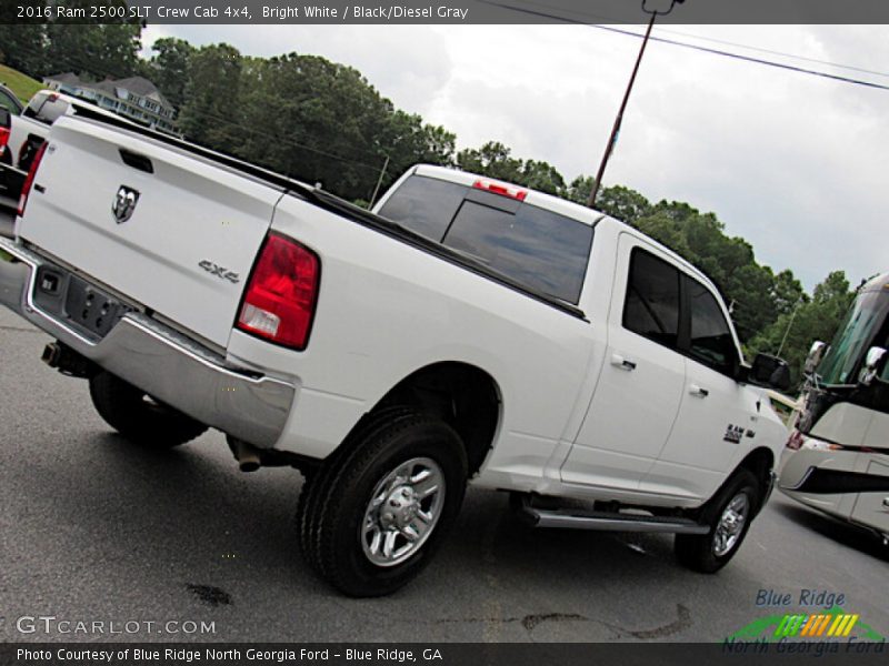 Bright White / Black/Diesel Gray 2016 Ram 2500 SLT Crew Cab 4x4
