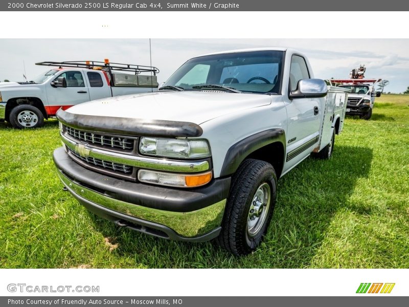 Summit White / Graphite 2000 Chevrolet Silverado 2500 LS Regular Cab 4x4