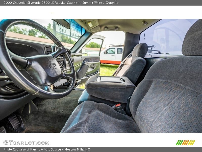 Summit White / Graphite 2000 Chevrolet Silverado 2500 LS Regular Cab 4x4