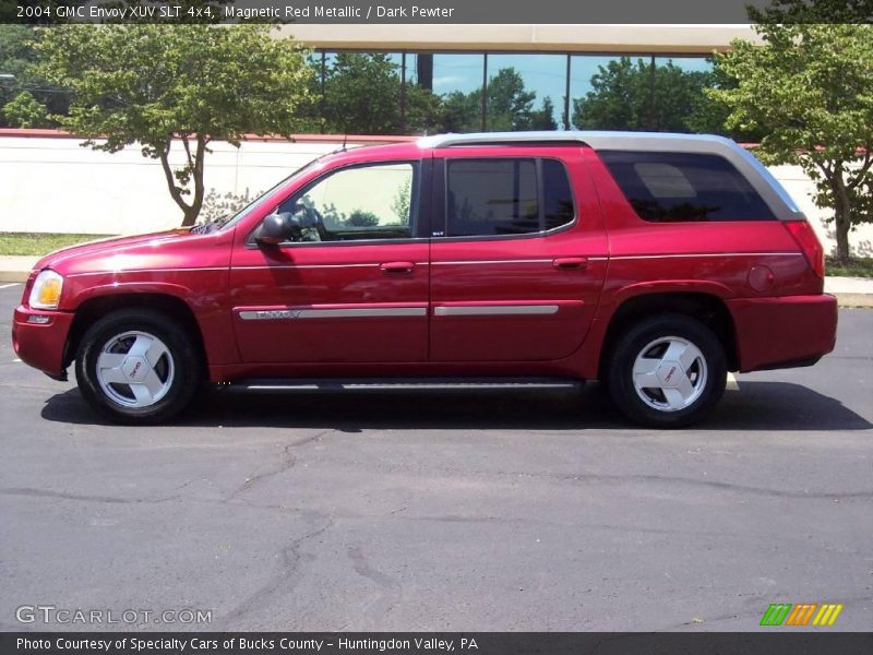 Magnetic Red Metallic / Dark Pewter 2004 GMC Envoy XUV SLT 4x4
