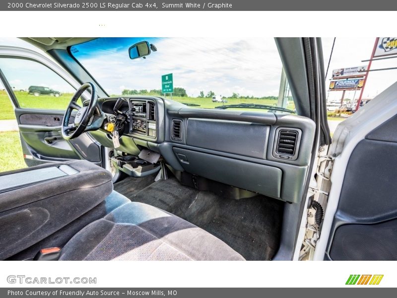 Summit White / Graphite 2000 Chevrolet Silverado 2500 LS Regular Cab 4x4