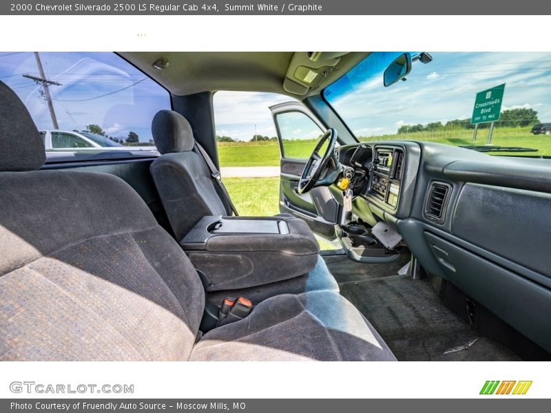 Summit White / Graphite 2000 Chevrolet Silverado 2500 LS Regular Cab 4x4