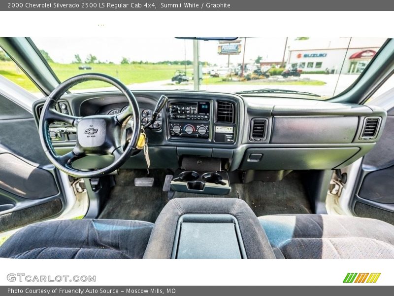 Summit White / Graphite 2000 Chevrolet Silverado 2500 LS Regular Cab 4x4
