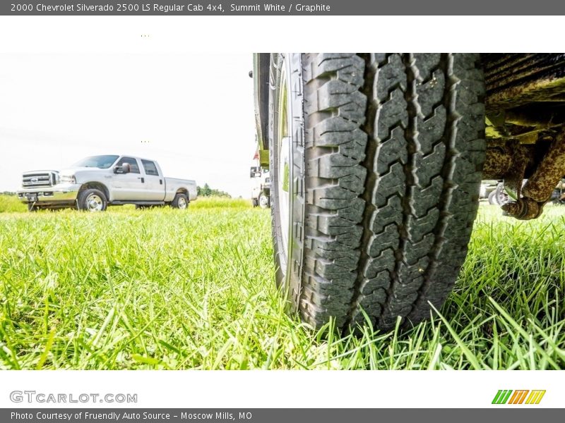 Summit White / Graphite 2000 Chevrolet Silverado 2500 LS Regular Cab 4x4