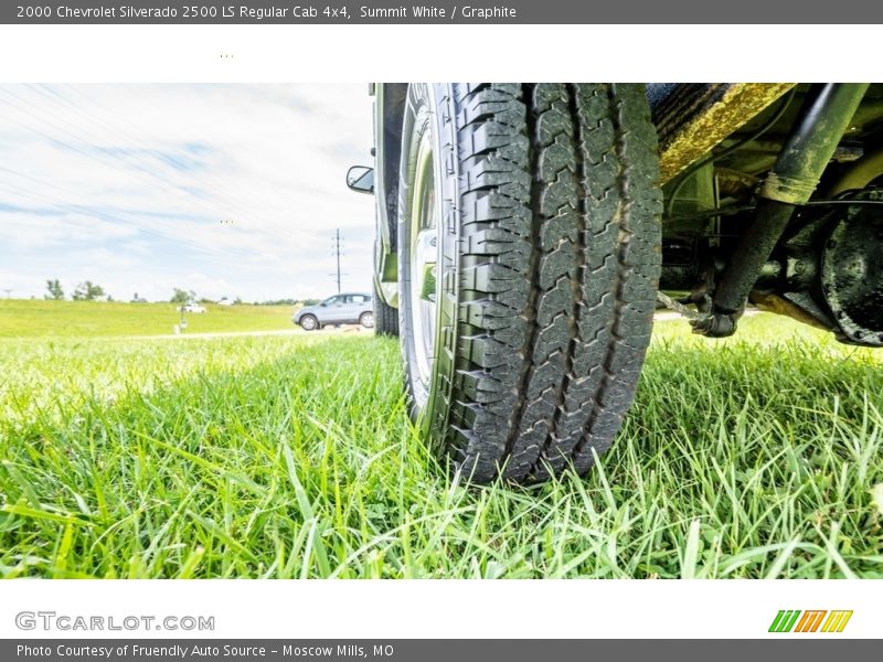 Summit White / Graphite 2000 Chevrolet Silverado 2500 LS Regular Cab 4x4