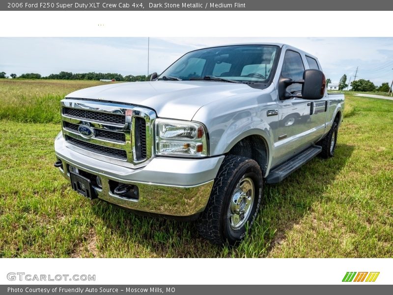 Dark Stone Metallic / Medium Flint 2006 Ford F250 Super Duty XLT Crew Cab 4x4