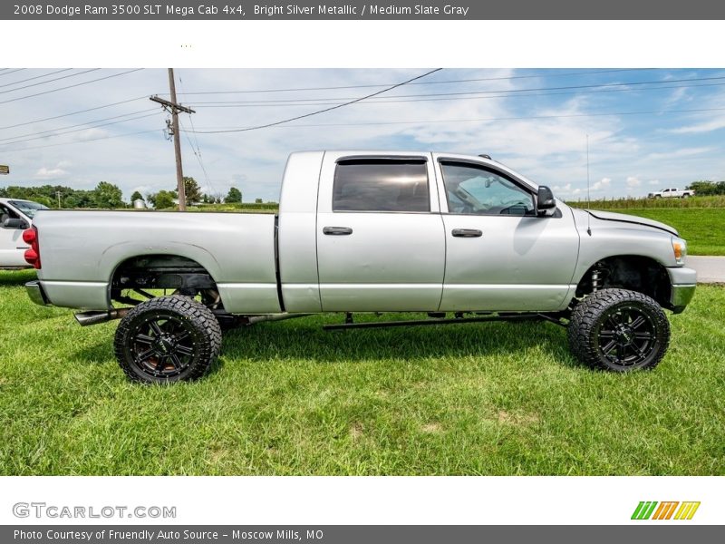  2008 Ram 3500 SLT Mega Cab 4x4 Bright Silver Metallic
