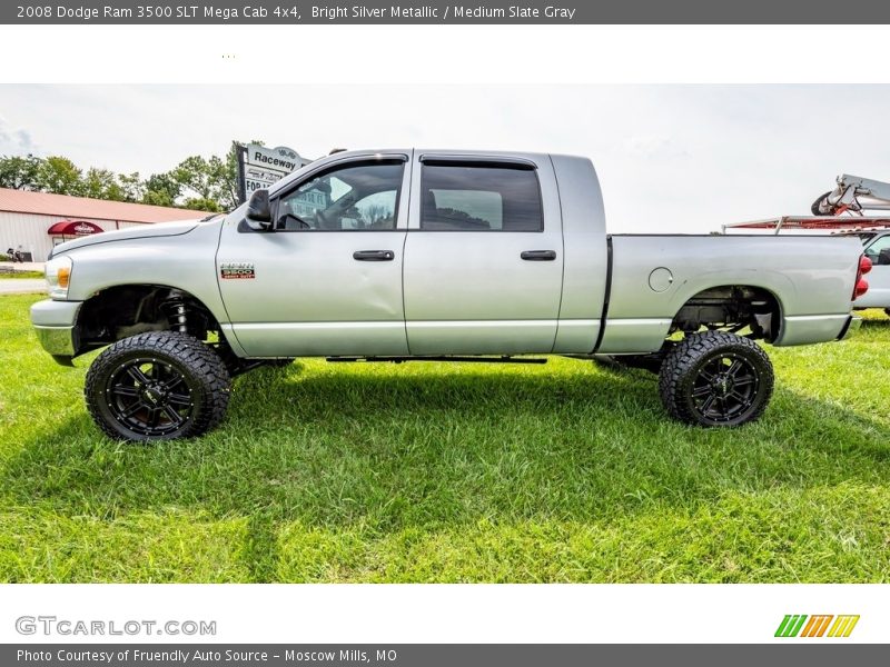  2008 Ram 3500 SLT Mega Cab 4x4 Bright Silver Metallic