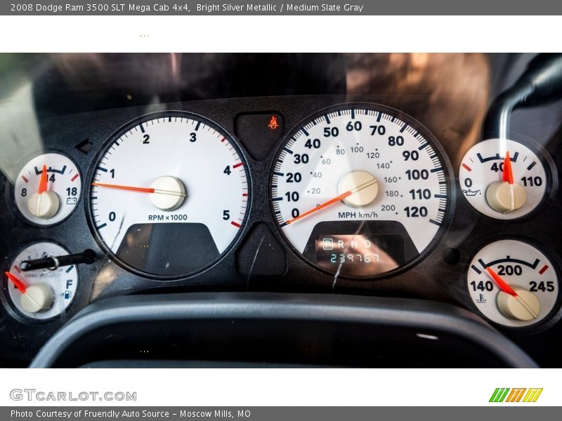  2008 Ram 3500 SLT Mega Cab 4x4 SLT Mega Cab 4x4 Gauges