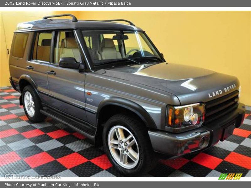 Bonatti Grey Metallic / Alpaca Beige 2003 Land Rover Discovery SE7