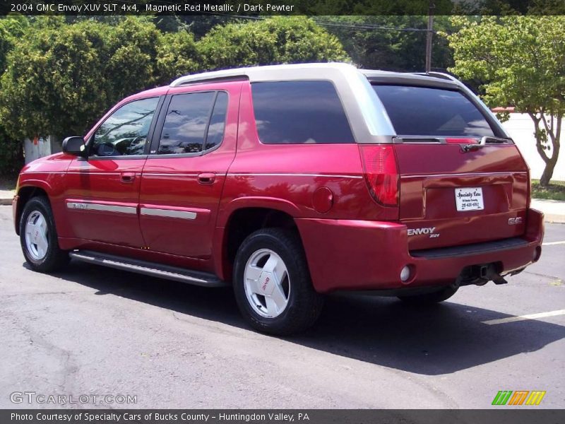 Magnetic Red Metallic / Dark Pewter 2004 GMC Envoy XUV SLT 4x4