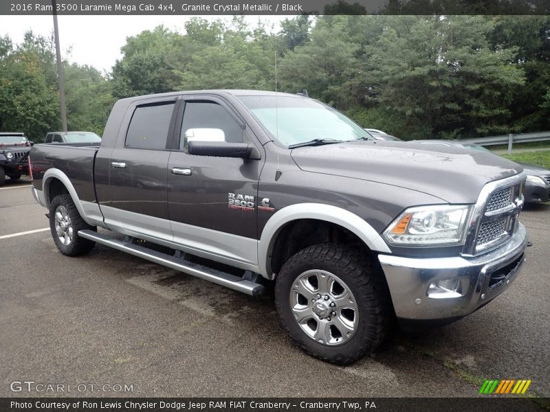 Front 3/4 View of 2016 3500 Laramie Mega Cab 4x4