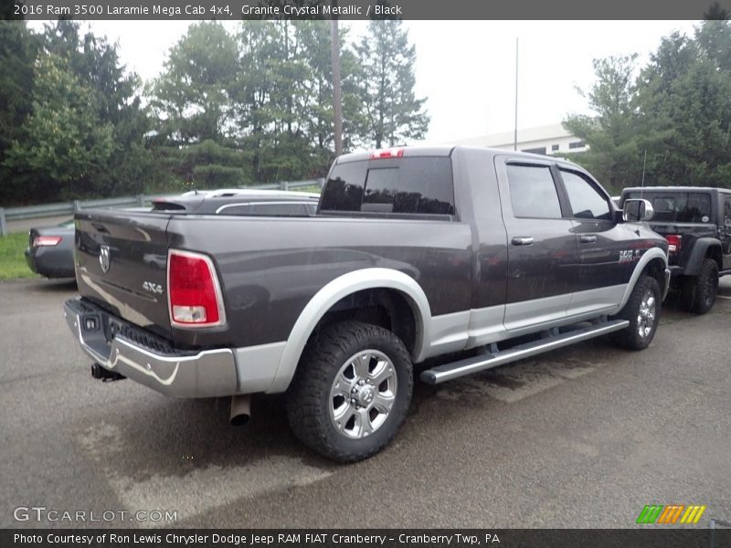 2016 3500 Laramie Mega Cab 4x4 Granite Crystal Metallic