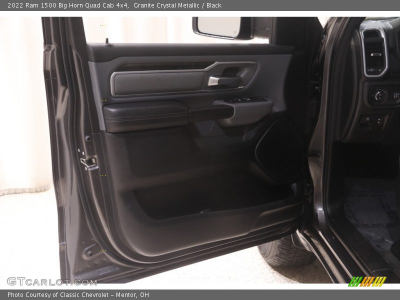 Granite Crystal Metallic / Black 2022 Ram 1500 Big Horn Quad Cab 4x4
