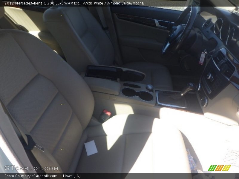Arctic White / Almond Beige/Mocha 2012 Mercedes-Benz C 300 Luxury 4Matic