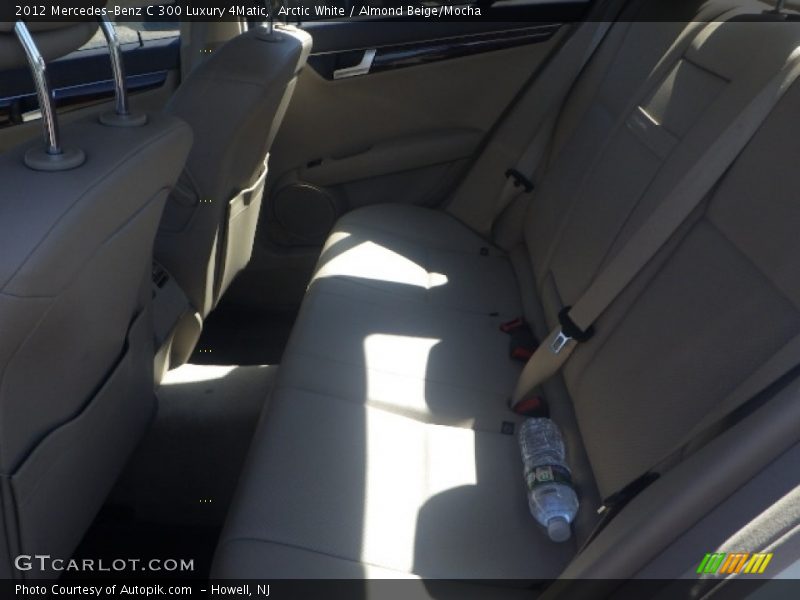 Arctic White / Almond Beige/Mocha 2012 Mercedes-Benz C 300 Luxury 4Matic