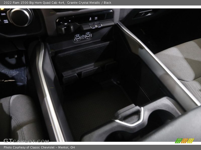 Granite Crystal Metallic / Black 2022 Ram 1500 Big Horn Quad Cab 4x4