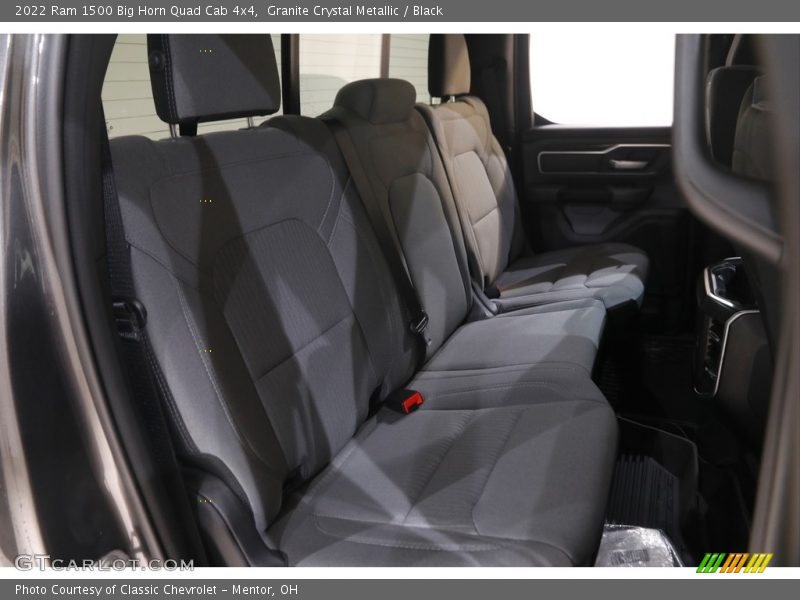Granite Crystal Metallic / Black 2022 Ram 1500 Big Horn Quad Cab 4x4