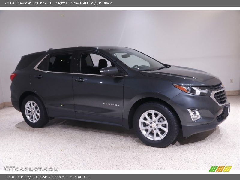 Nightfall Gray Metallic / Jet Black 2019 Chevrolet Equinox LT