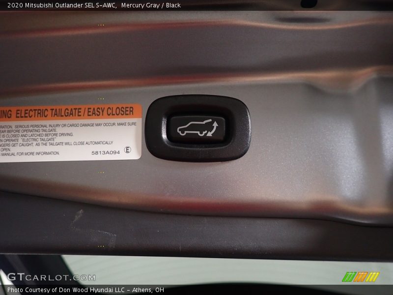 Mercury Gray / Black 2020 Mitsubishi Outlander SEL S-AWC