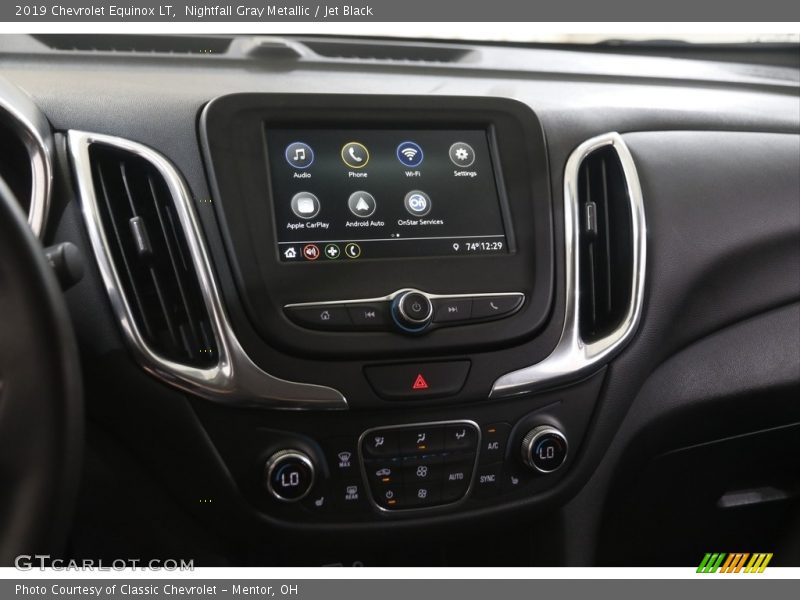 Nightfall Gray Metallic / Jet Black 2019 Chevrolet Equinox LT