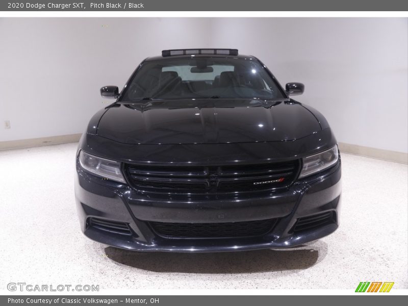 Pitch Black / Black 2020 Dodge Charger SXT