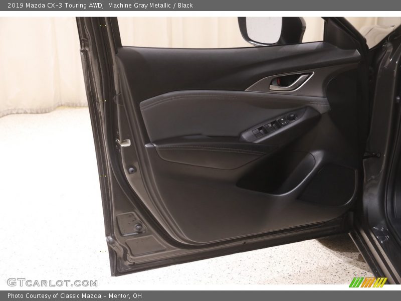 Machine Gray Metallic / Black 2019 Mazda CX-3 Touring AWD