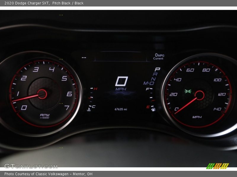 Pitch Black / Black 2020 Dodge Charger SXT