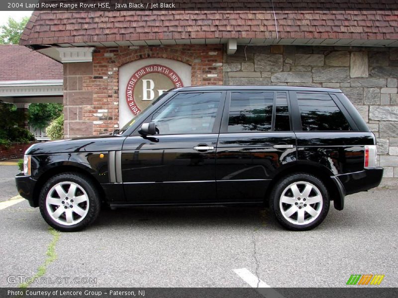 Java Black / Jet Black 2004 Land Rover Range Rover HSE