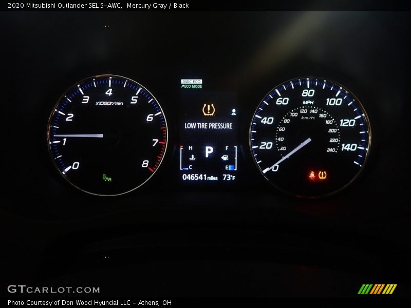 Mercury Gray / Black 2020 Mitsubishi Outlander SEL S-AWC