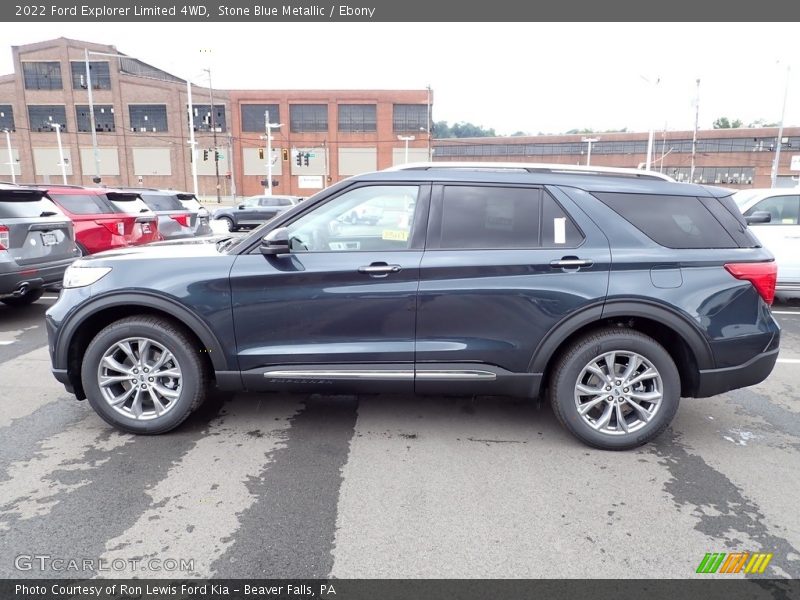  2022 Explorer Limited 4WD Stone Blue Metallic