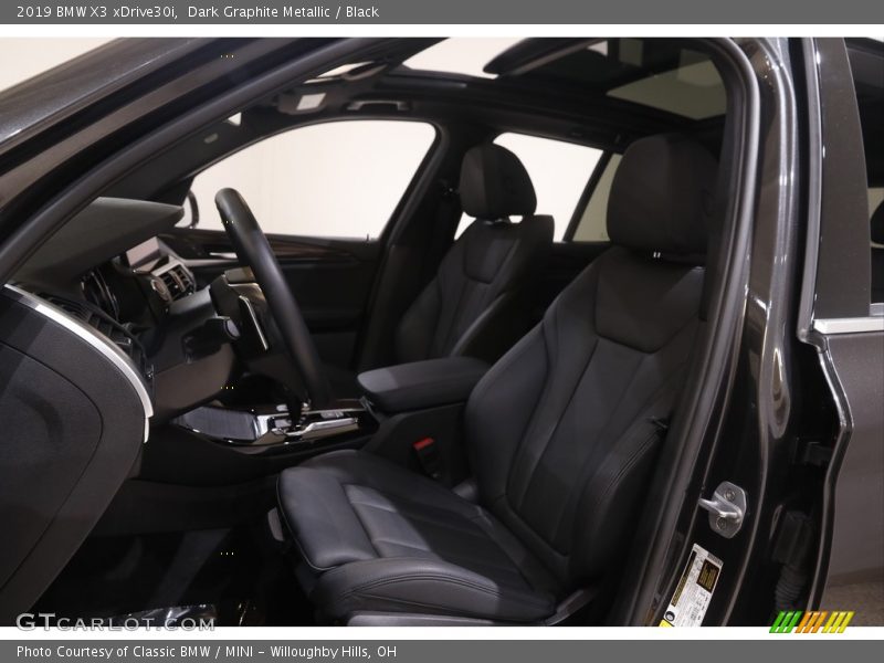 Dark Graphite Metallic / Black 2019 BMW X3 xDrive30i