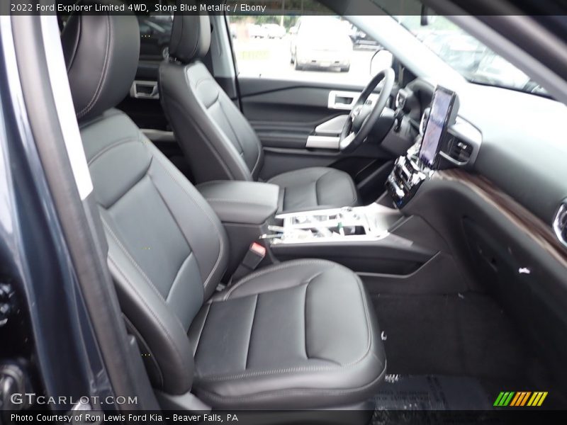 Front Seat of 2022 Explorer Limited 4WD