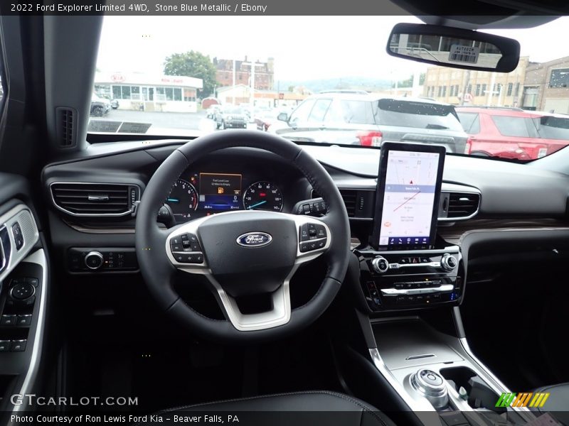 Dashboard of 2022 Explorer Limited 4WD