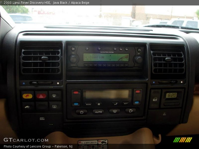 Java Black / Alpaca Beige 2003 Land Rover Discovery HSE