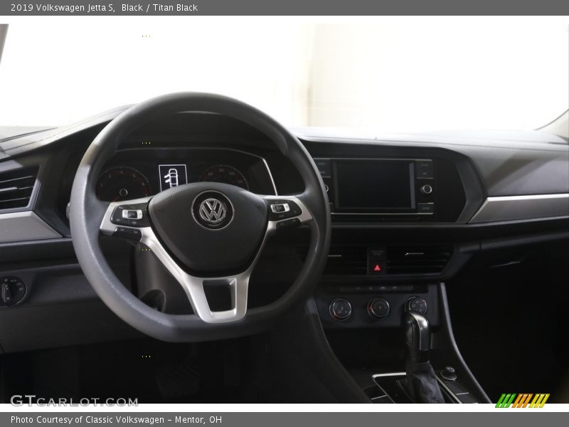 Black / Titan Black 2019 Volkswagen Jetta S