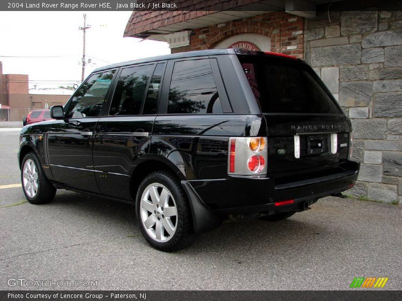Java Black / Jet Black 2004 Land Rover Range Rover HSE