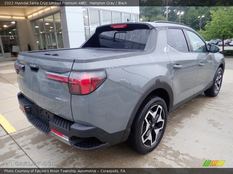 Hampton Gray / Black 2022 Hyundai Santa Cruz Limited Premium AWD