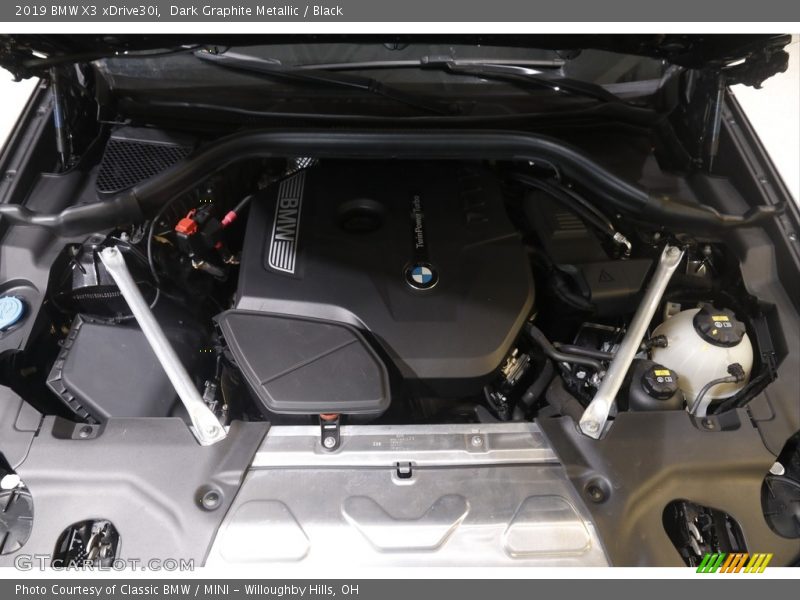 Dark Graphite Metallic / Black 2019 BMW X3 xDrive30i