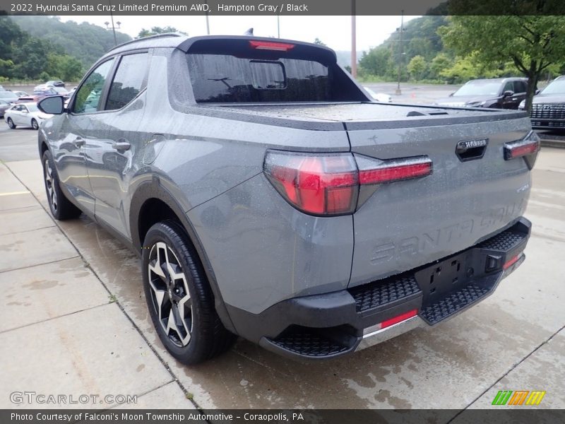 Hampton Gray / Black 2022 Hyundai Santa Cruz Limited Premium AWD