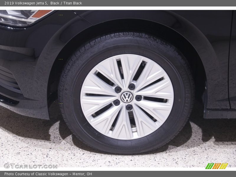 Black / Titan Black 2019 Volkswagen Jetta S