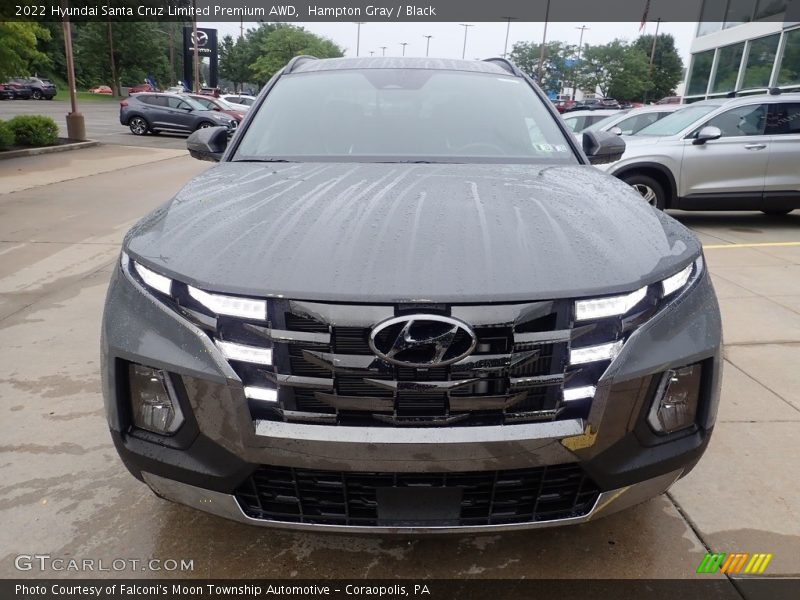 Hampton Gray / Black 2022 Hyundai Santa Cruz Limited Premium AWD